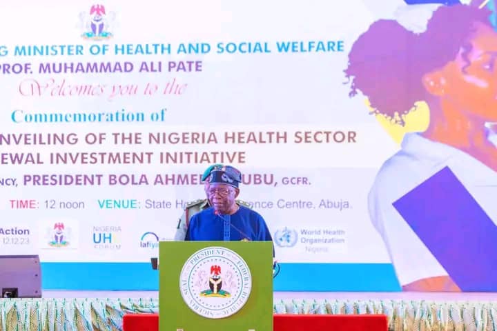 UHC 2023: Tinubu Vow to Hold Governor’s Accountable to Deliver Healthcare Coverage in Nigeria