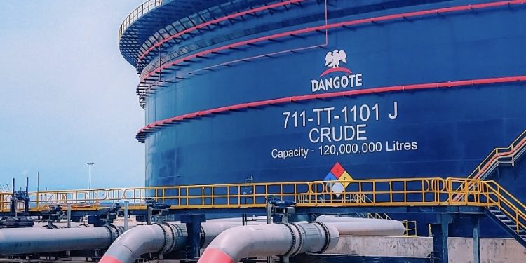 Dangote Refinery Start off Sales of Diesel At N1,225/Litre