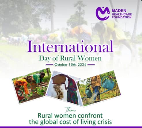 IDRW: Maden Healthcare Foundation Seeks Support to Empower Rural Women